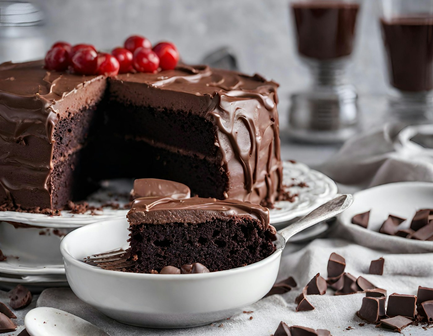 Dessert gourmand, photographie d’illustration
